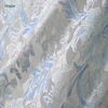 Factory direct elegant style digital printing 3d embroidery 100% silk fabric
