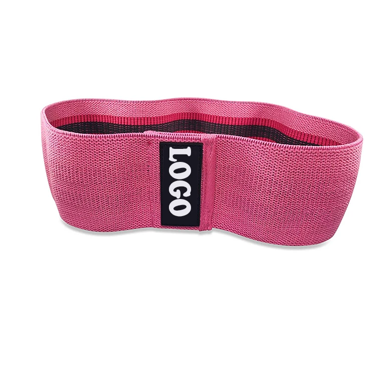 Hot Sale Fitness Band Exercise Elastic Stretch Belt Fabric Elastic Resistance Bands