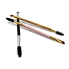 eyelash brush high quality both side eyebrow Brush and eyeshadow comb 2 in 1 makeup tool Customized Available