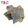 rusty irregular outdoor slate stepping stones paving tiles for landscaping