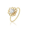15558 xuping flower cubic zirconia diamond drill bit engagement rings price in india