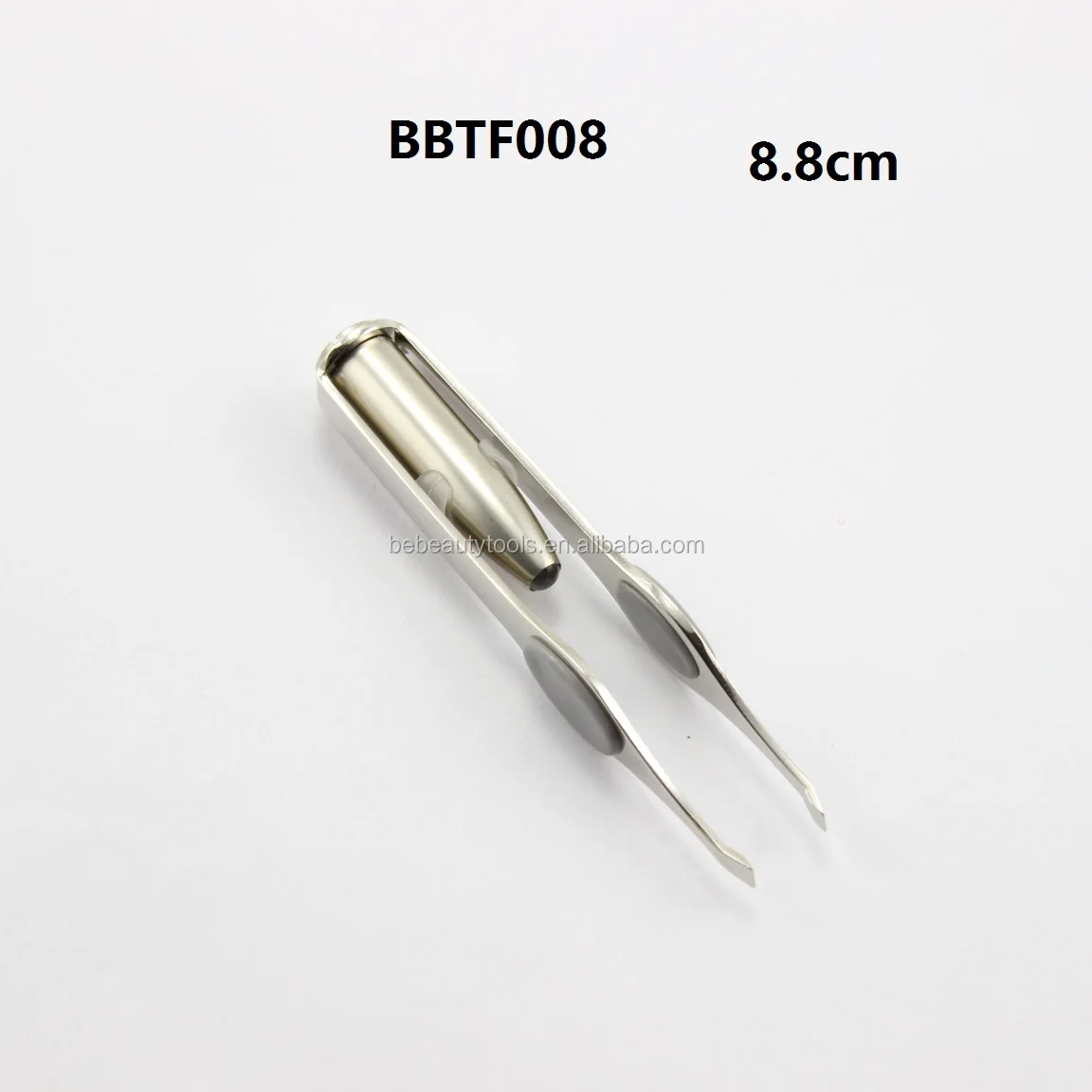 Double End Slant Tip Eyebrow Tweezer Precision Stainless Steel Tweezers