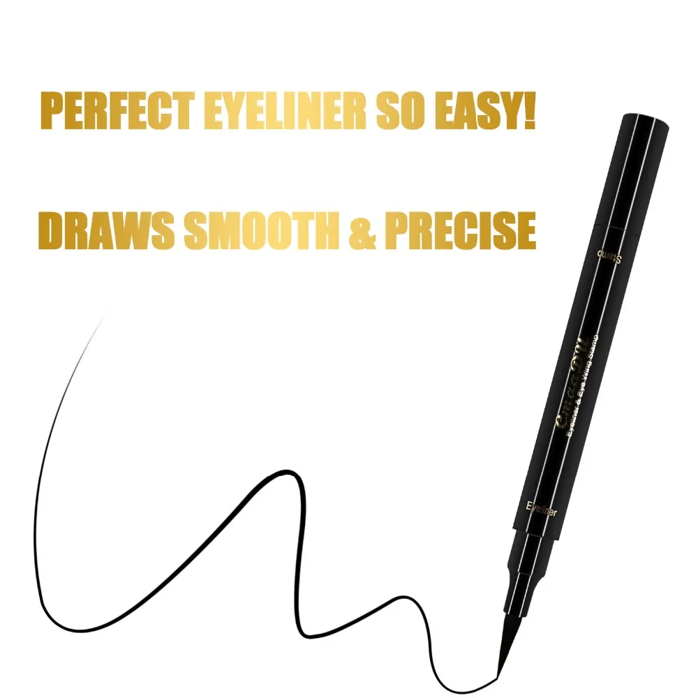 2019 Best Sellers Stamp Eyeliner Double Headed Waterproof Long Lasting ...