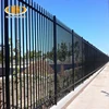 hot sales steel fence wrought iron garden wall fence