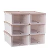Wide Clear Pull Down Front Access Shoe Box