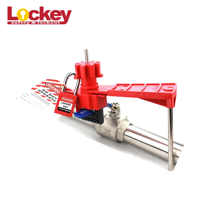 Universal Industrial Quarter Turn Ball Valve Handle Rod Safety Loto