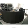 Stage led display p3.91 500*500mm curve cabinet indoor rental led screen /flexible led wall hot selling full color high image