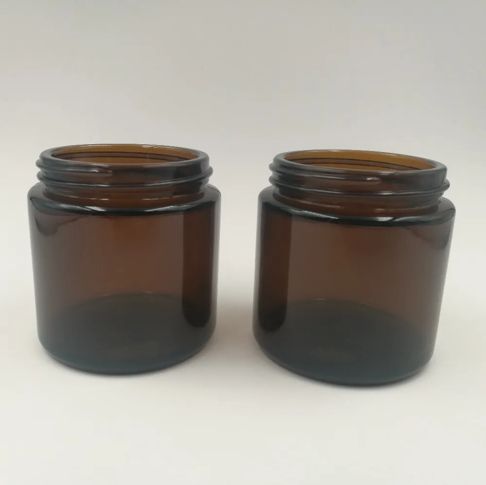 100ml Amber Glass Cream Jar Bottle Buy Cosmetic Cream Jars,Amber