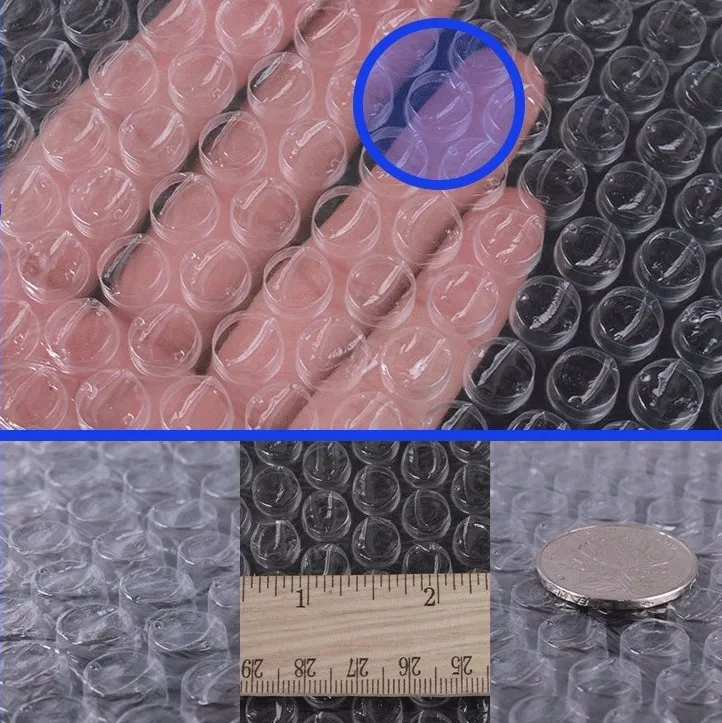 Transparent Air Bubble Plastic Wrap Roll For Machine Packaging Buy