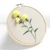 free sewing kit sample 13cm wooden Embroidery Hoop Bulk Wholesale Adjustable Bamboo Circle Cross Stitch Hoops Ring