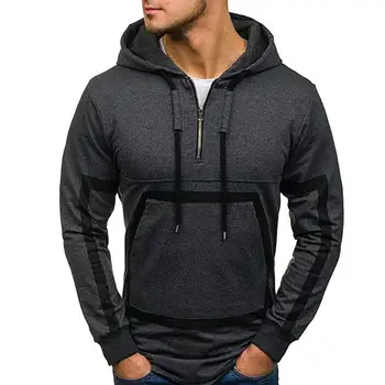 Wholesale Sweatshirts 1/4 Zipper Fit Hoodies For Winter Men - Buy Heavy ...