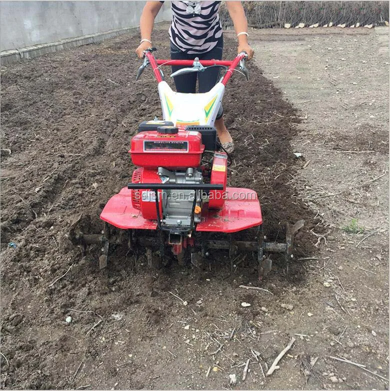 Mini Diesel Power Tiller Farm Cultivator Garden Mini Tiller,Walking