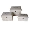 Wood transport box tea packaging toy tool