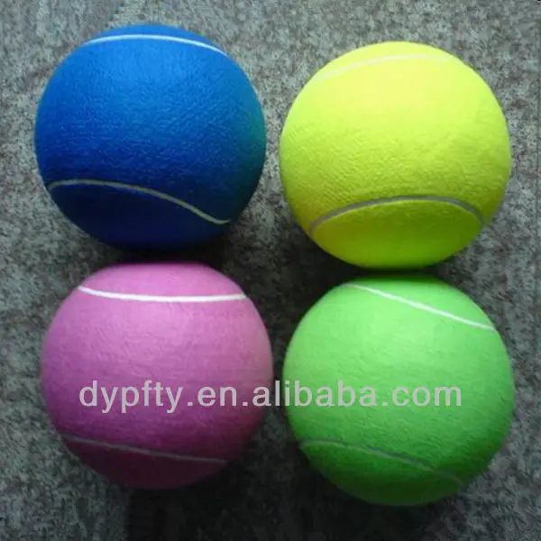 Colourful Jumbo tennis ball