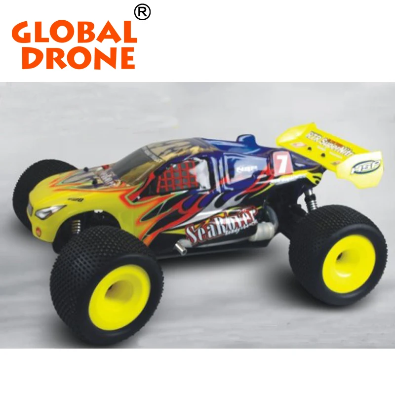 53cm Big Scale Rc Car Gas Powered With Petrol Engine 1/8 English Color