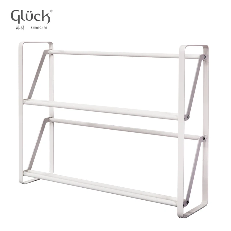 New designs white metal modren  shoe rack organizer .jpg