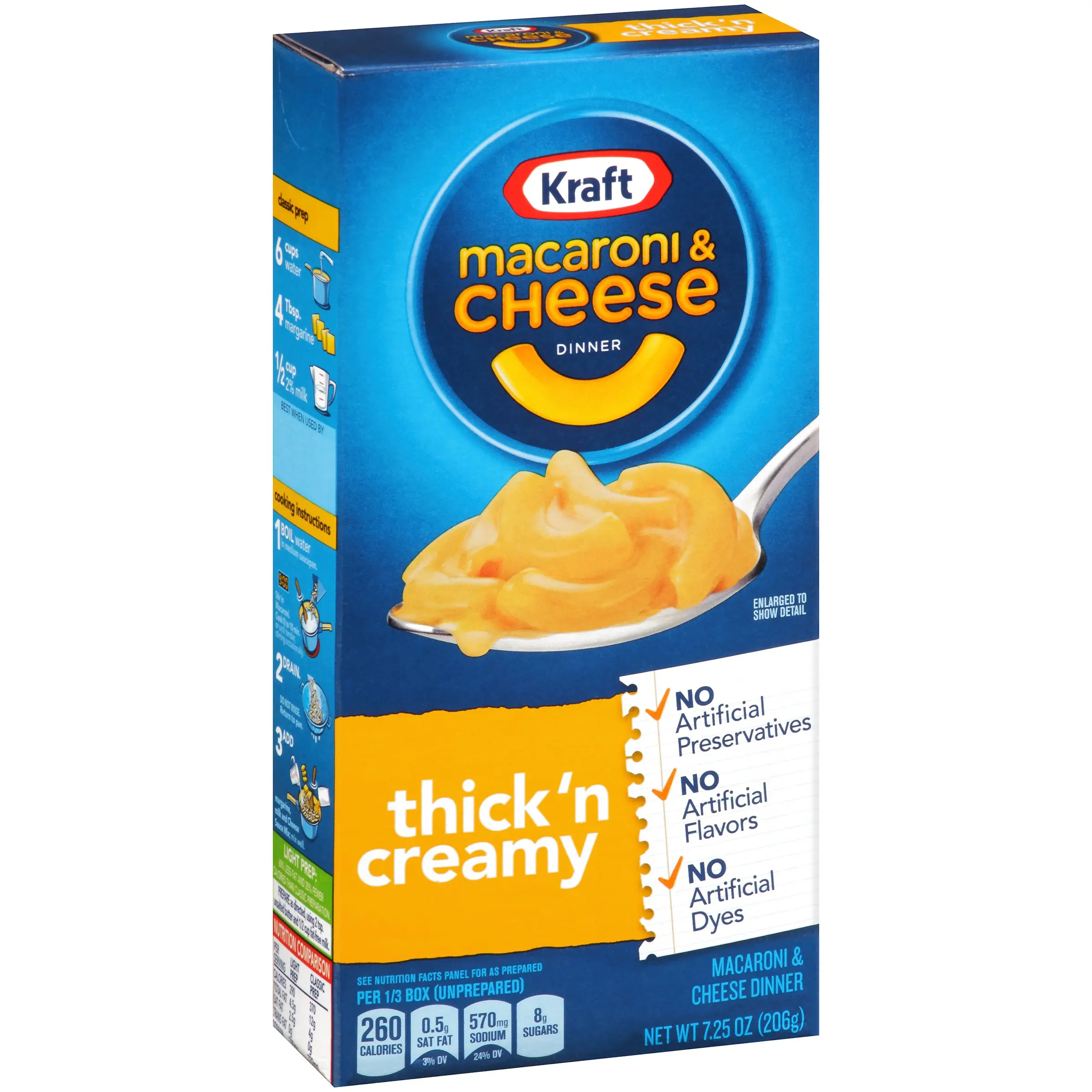 Kraft Macaroni & Cheese Thick 'N Creamy - 7.25 oz. 