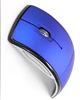 foldable folding arc wireless bluetooth mouse with mini nano receiver