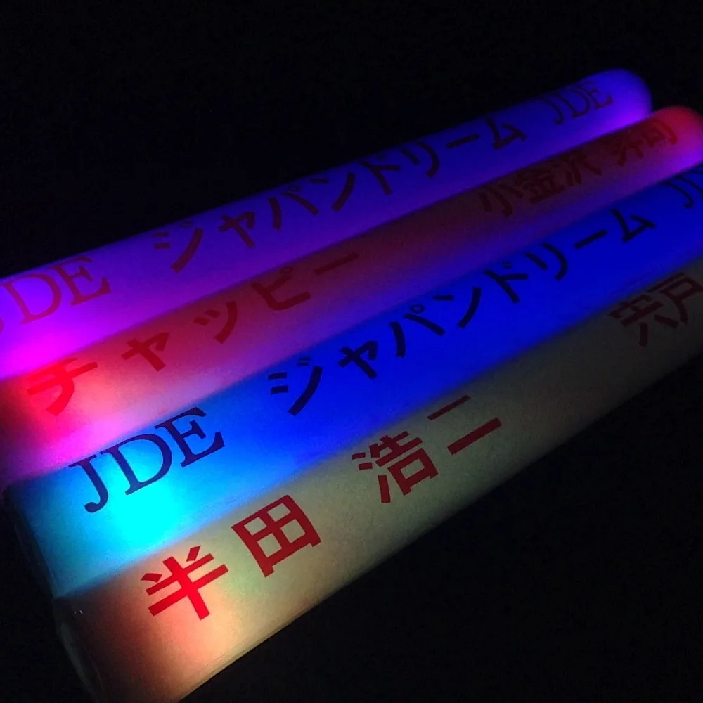 50 Palos de Espuma Luminosos Led Azul Entrega 1-3 D/ÍAS