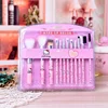 Hello Kitty Cartoon Handle Pink Brush Cute Makeup Brush Set