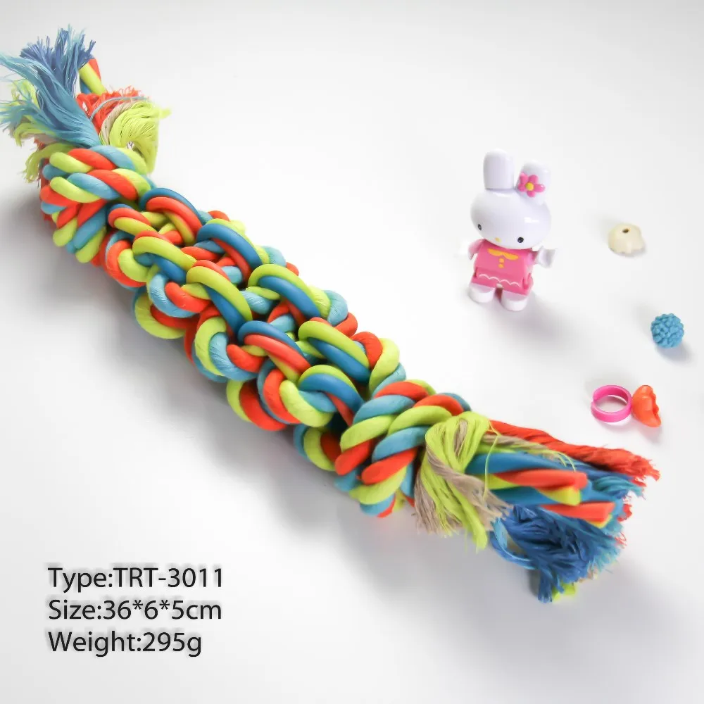 Durable Tpr Cotton Rope Ball Indestructible Dog Toys Pet Chew Toy Buy