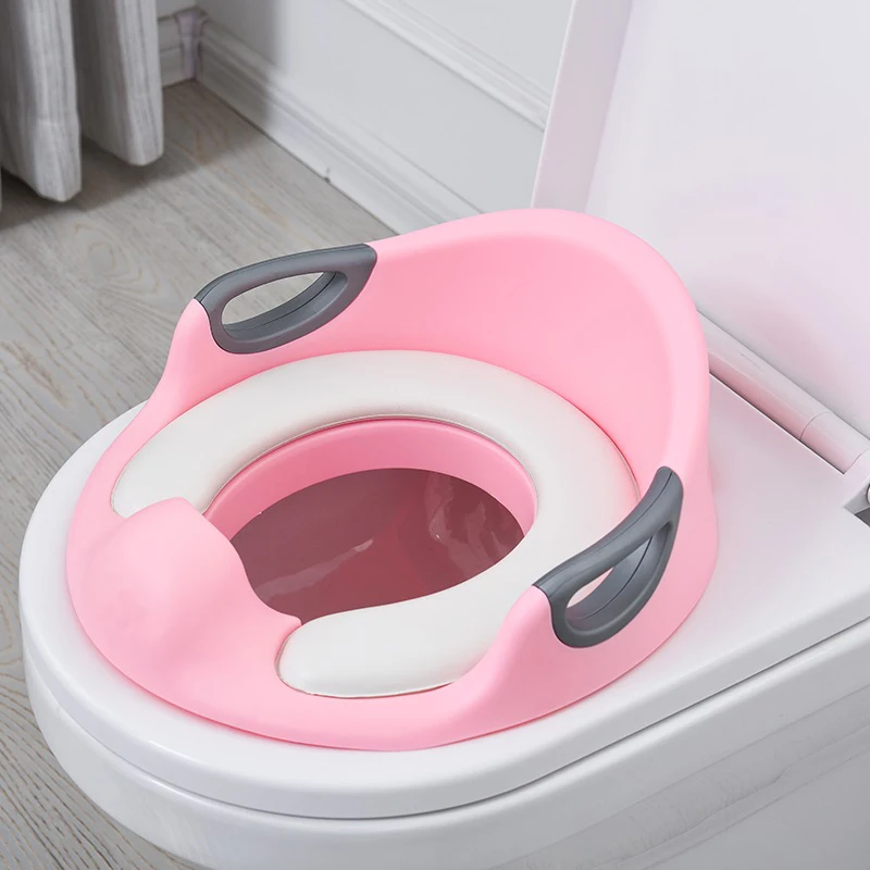 Portable Babies Potty Toilet Training Cushion Child Seat With Handles