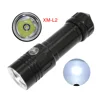 4 File Underwater 50m Waterproof XM-L2 LED Diving Flashlight Lamp Power By 26650 Battery