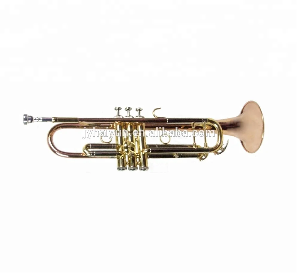 
Accept Oem Cheap Bb Professional Gold Rosecooper Trumpet JYTR1405 
