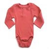 Baby Onesie Baby Winter Longsleeve With Crotch Snaps For Diaper Change Cotton Knitted Rompers