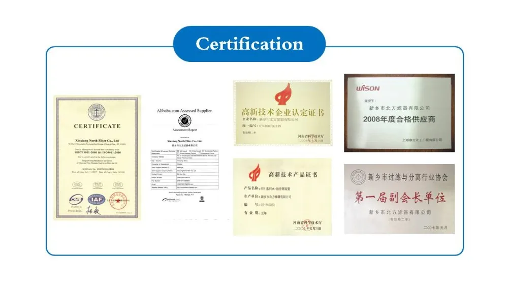 Certification
