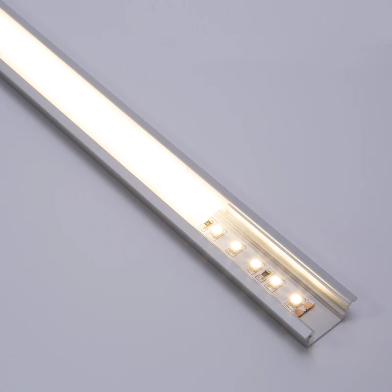 LEDWIDE Hot Selling U Type Recessed LED Aluminum Profile with Flange for Linear Led Strip Light