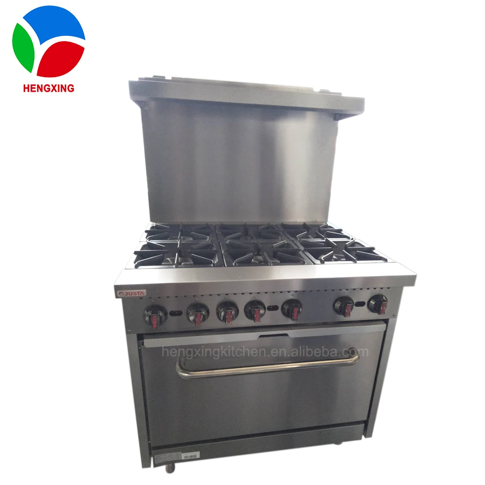 Kitchen Gas Stove/gas Cooker Stove/gas Range With 6 Burners On Sale