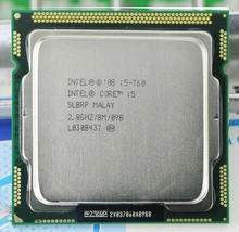 Original i5-760 Processor (2.8 GHz/ 8MB Cache/ Socket LGA1156/ 45nm) Desktop i5 760 CPU
