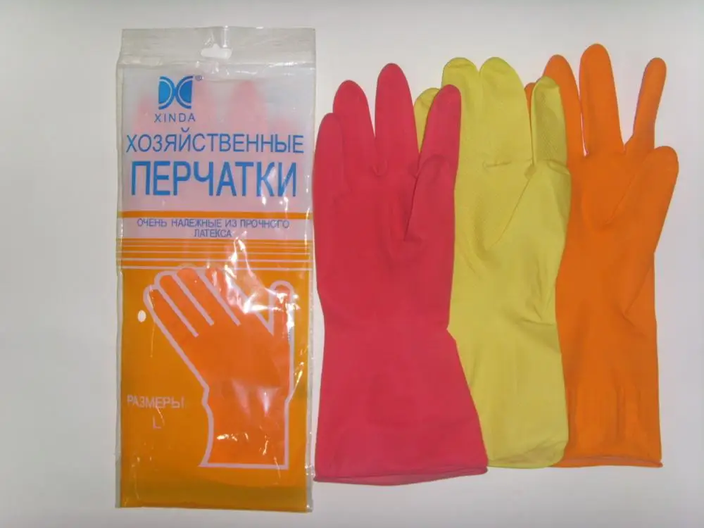 Household Latex Gloveflockline For Oil Industryindustry Glove Buy