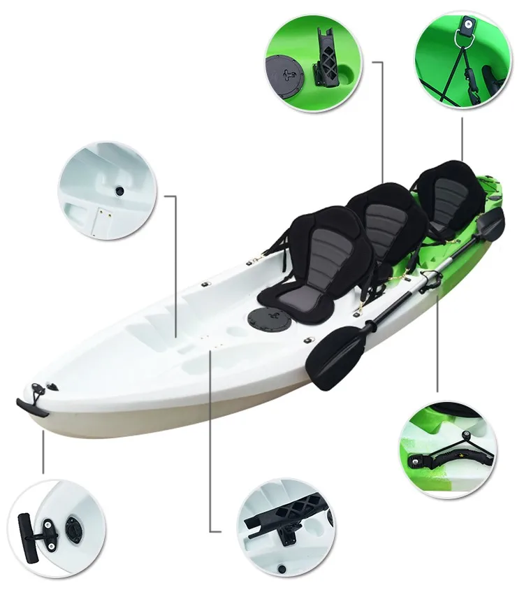 Family Kayak 2 Person Kayak Sale Plastic Boat Fishing Mould Sea 2 Seats