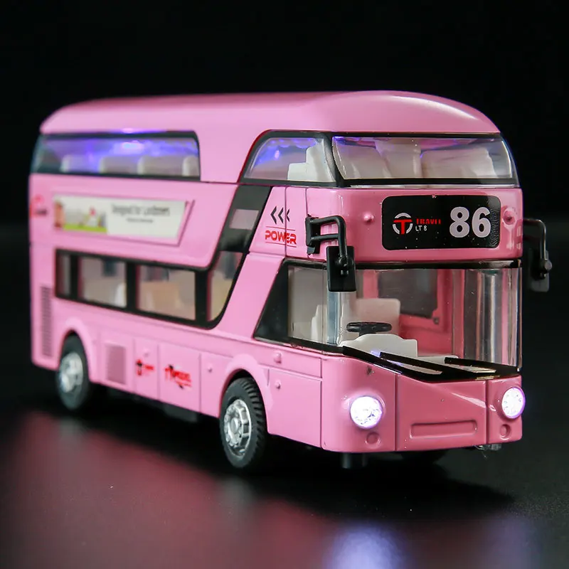 Mini Scale Toy School Bus 3d Custom Metal Plastic Toy Bus For Kids Play ...