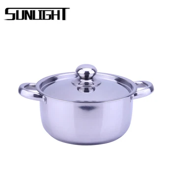 555 Stainless Steel Cooking Stock Pot Soup Pot With Steel Lid - Buy ...