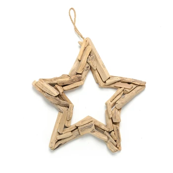 16 Driftwood Star Wall Hanging Decor For Beach House Decoration