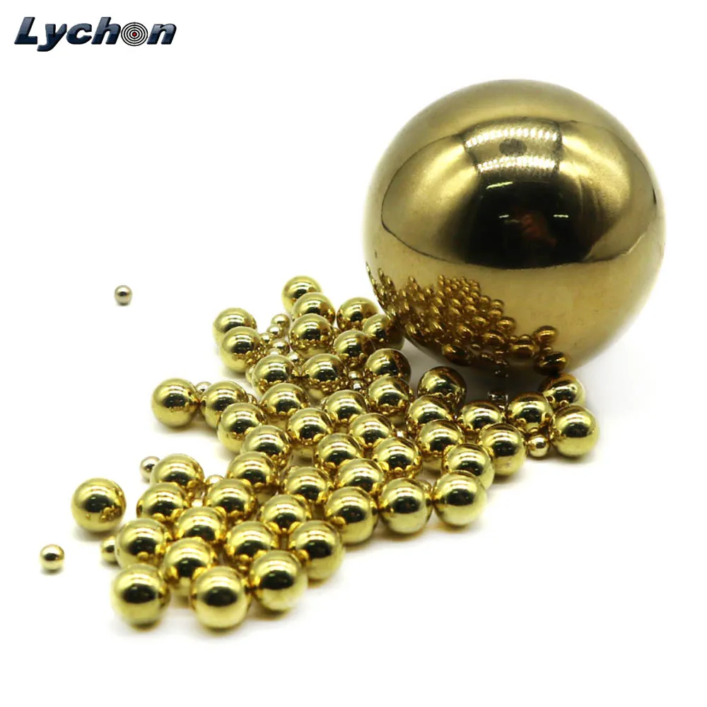 5mm Decorative Solid Brass Beads Brass Ball For Jewelry Use Ring Chain