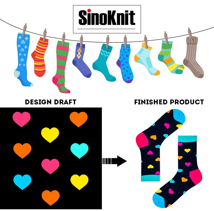 unisex socks custom made happy men socks
