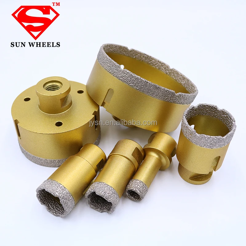 Vacuum Brazed Diamond Core Drill Bit 
