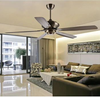 56 Inch Ceiling Fan In High Speed Ac Copper Motor With 5 Pieces Bronze Metal Blades Remote Control Switch Buy High Speed Ac Motor Metal Blade