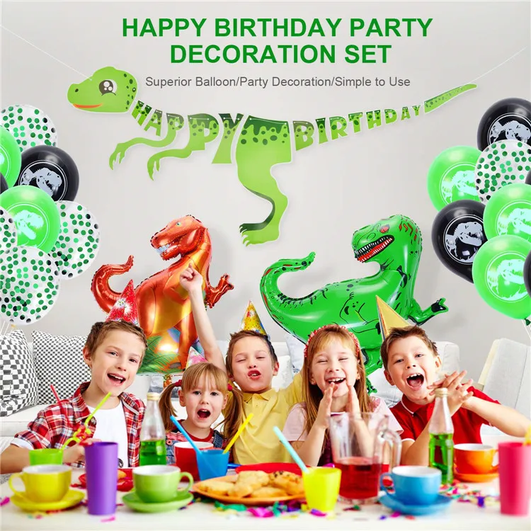 Jurassic World Parti Fournitures Bebe Dinosaure Decorations De Fete Vert Dino Fete Ballons Gateau Toppers Pour Les Enfants Anniversaire Buy Fournitures De Fete De Dinosaure Decorations De Fete De Dinosaure Fournitures De Fete