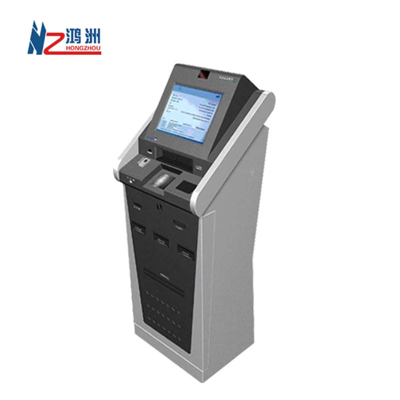 Multi Funtion Self Service Kiosk Payment Machine with Metal Keyboard