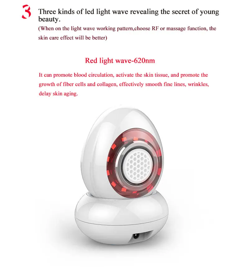 Multi-Function Facial Makeup Mist Spray Body Massage Anti Wrinkle Face Lift Portable Rf Radio Frequency Machine