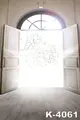 Top Quality Muslin Fabric Wedding Sunshine Door Scenic 5 7ft Digital Backgrounds Photo Studio Props Vintage
