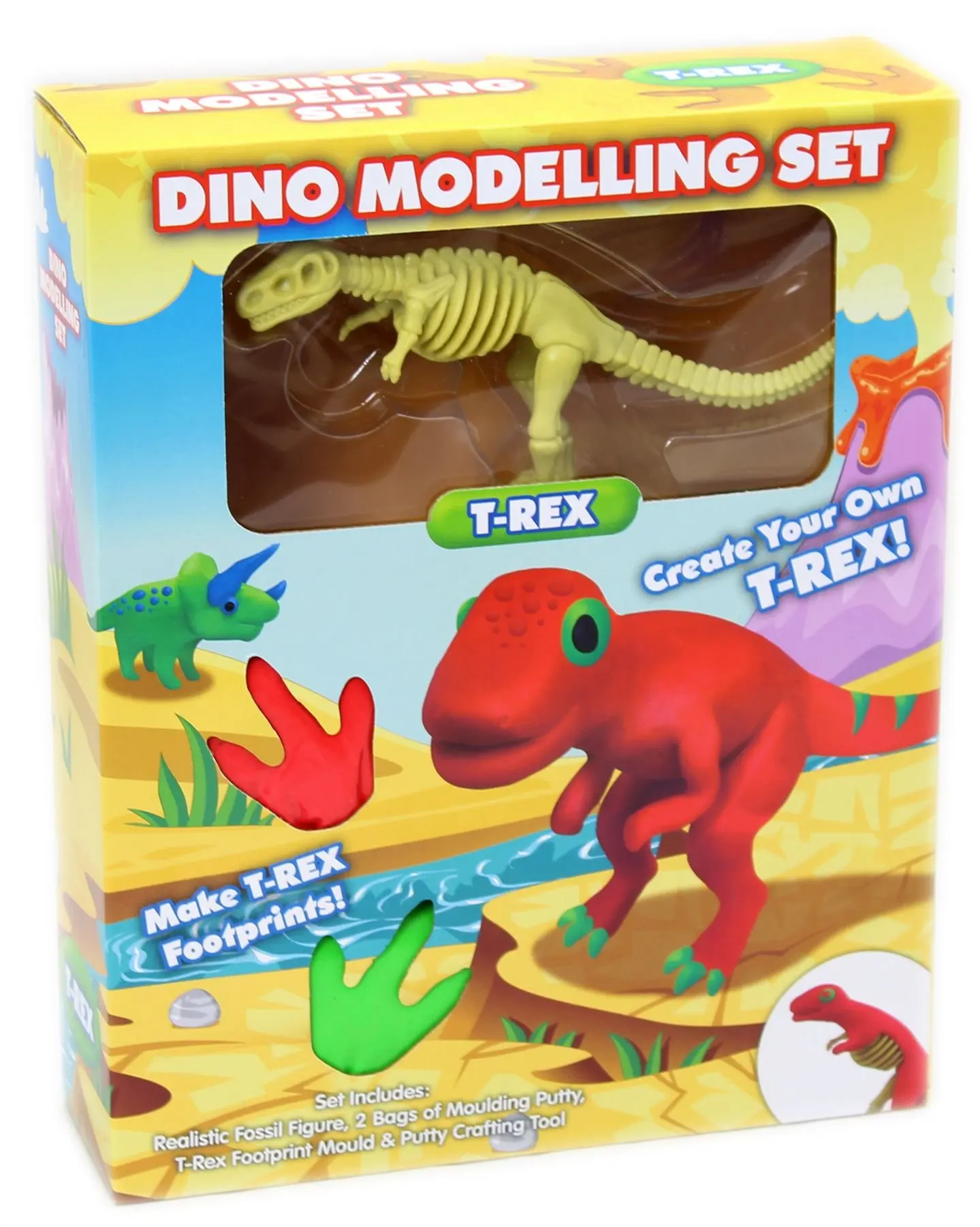 t rex clay model