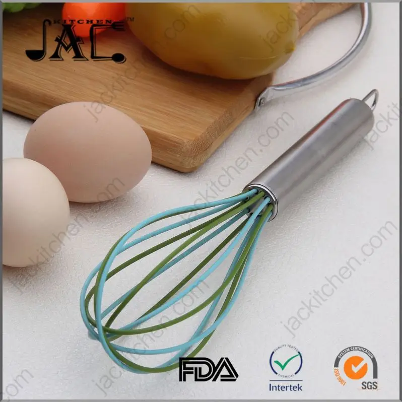 Healthy Stainless Steel Silicone Wire Whisk