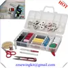 New Portable Mini Travel Needle Threads sewing kit in storage box sewing kit
