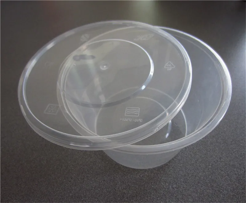 Wholesale Microwave Cheap Soup Bowl With Lid Plastic Bowl For Soup With Lid Plastic Soup Bowl